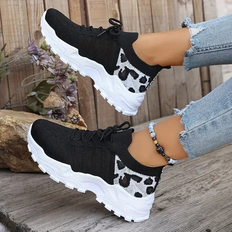 Zapatillas casuales para mujer 2025 ligeras y transpirables, alpargatas casuales para mujer, zapatillas de plataforma para mujer Tenis Feminino Basket Femme
