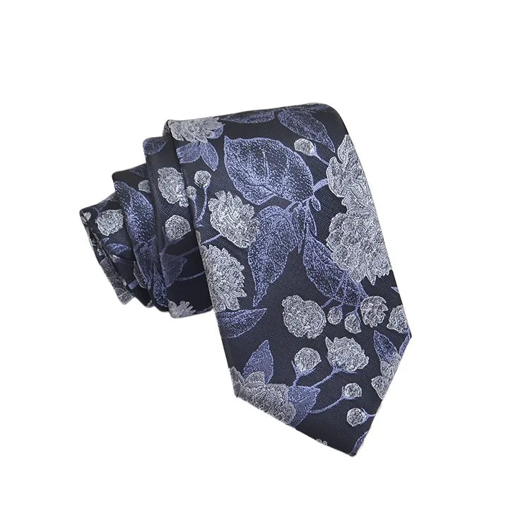 35 Styles Men's Jacquard Silk Ties Floral Dot 8 cm Necktie Accessories Daily Use Shirt Suit Tie Wedding Party Gifts Tie
