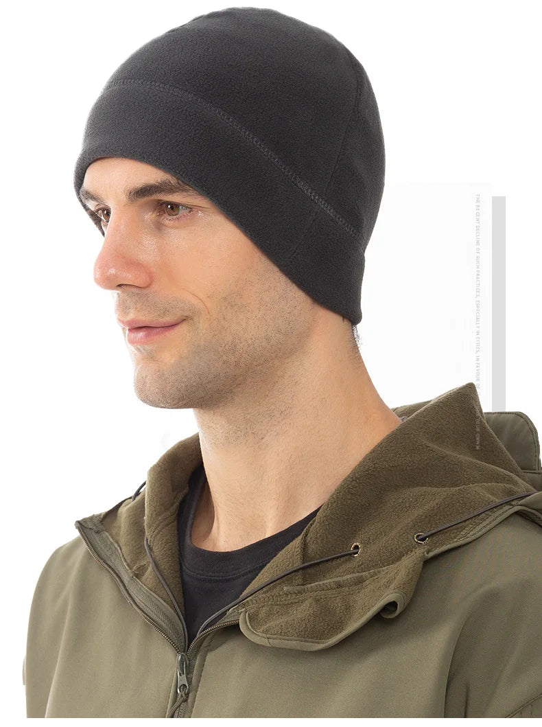Bonnet Polaire Hiver Thermique — Randonnée, Ski & Camping Homme Femme