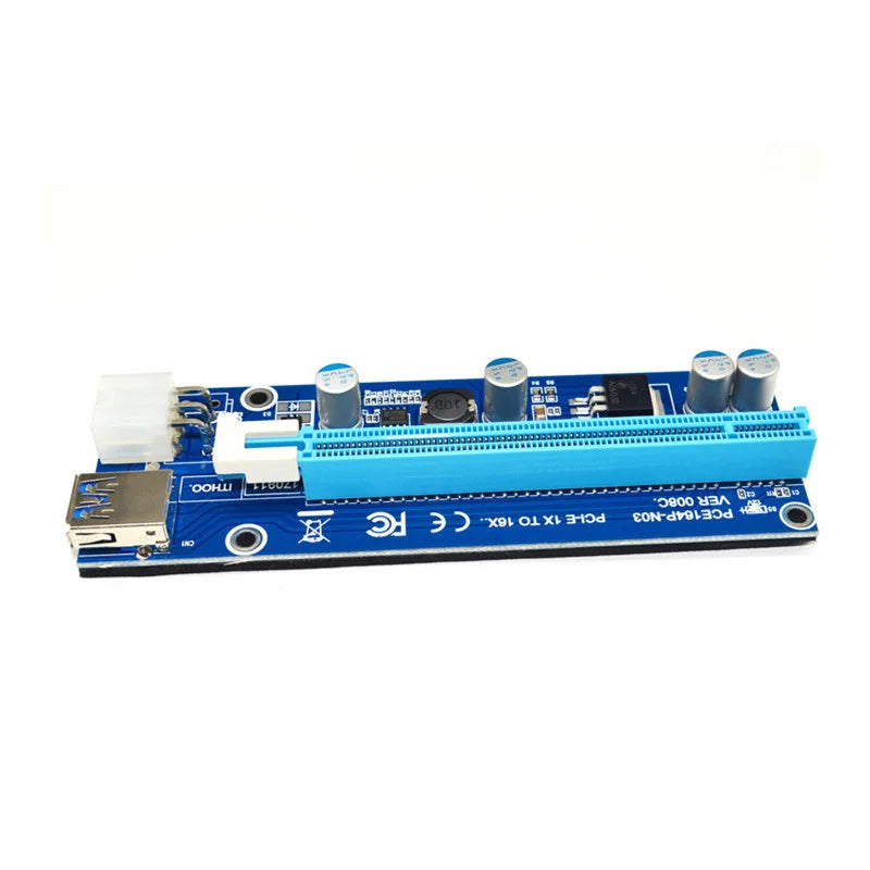 Mini PCIe vers PCI express 16X Riser pour ordinateur portable carte graphique externe EXP GDC BTC Antminer Miner mPCIe vers PCI-e slot carte minière