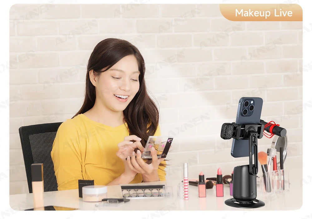 P05 — Stabilisateur Smartphone Suivi IA 360° Support Table Live & Vidéo
