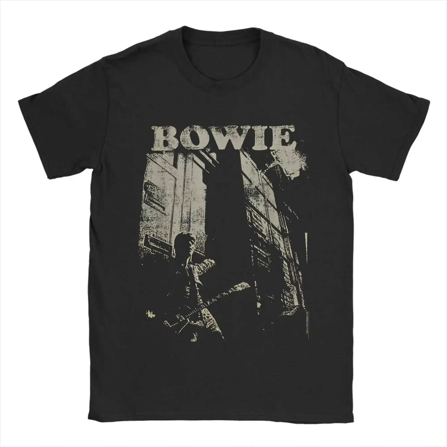 Camiseta informal D-Davids Bowied de cuello redondo, estampada, extragrande, estilo gótico, de algodón, nueva colección