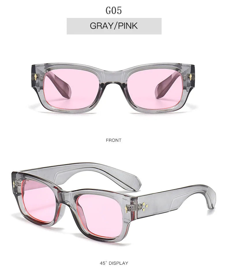 Lunettes de soleil hommes rétro protection solaire — femmes, à la mode, livraison directe, 2025
