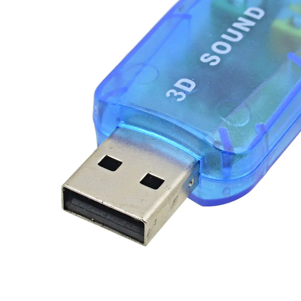 Carte Son USB Externe 5.1 Canaux — Interface Audio Indépendante PC & Laptop