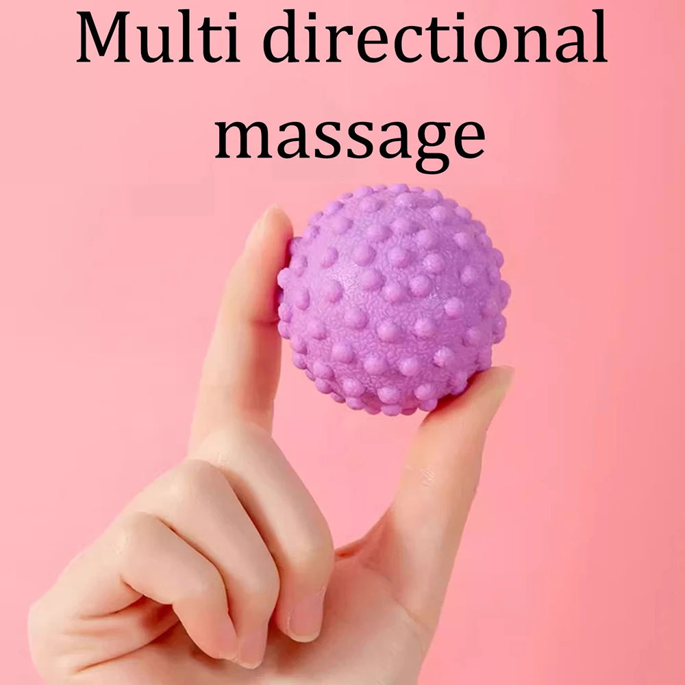 Pelota de masaje de puntos elevados, pelota de fascia, maestro de postura de TPR, pelota de yoga, cintura y espalda, pelota de masaje de pies