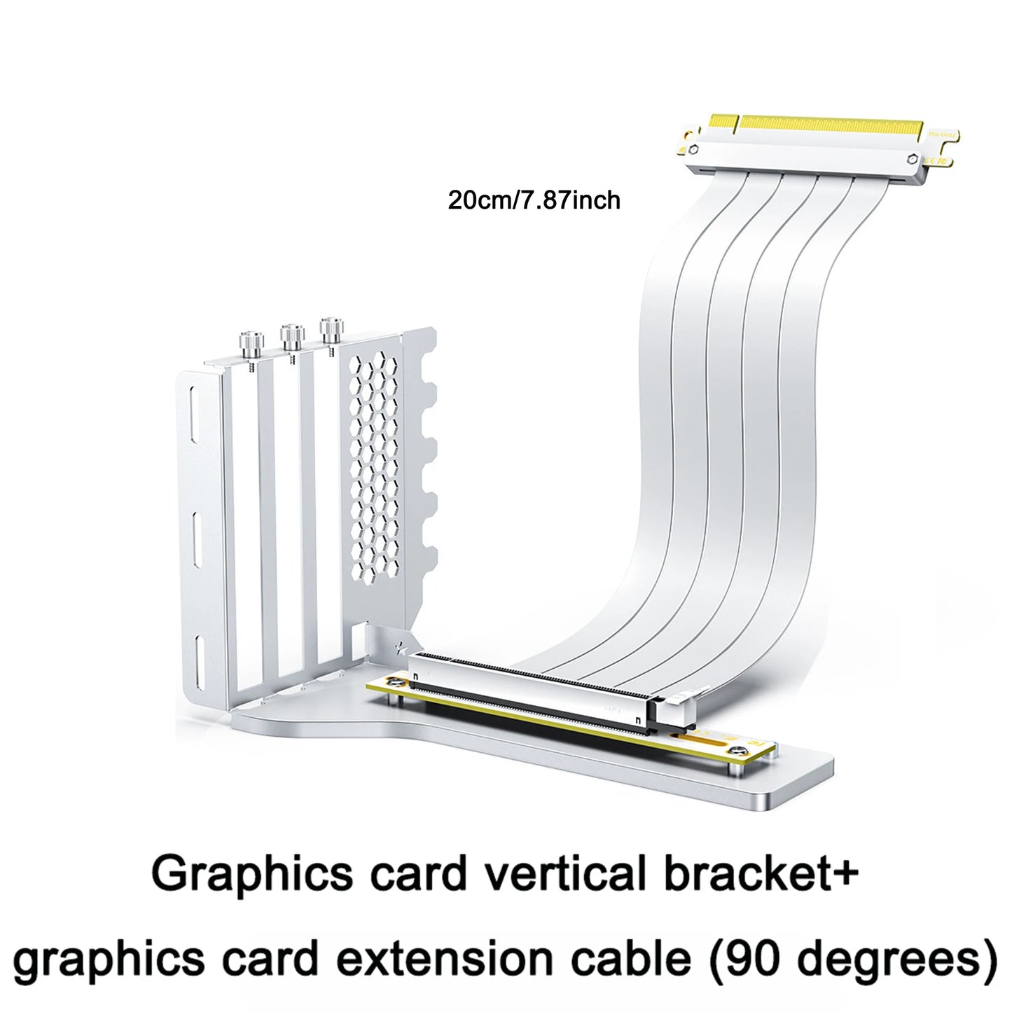 Câble Riser PCI-E 3.0/PCI-E 4.0 X16, carte vidéo, extension Flexible haute vitesse blindée EMI, rallonge PCI Express Gen 4 GPU