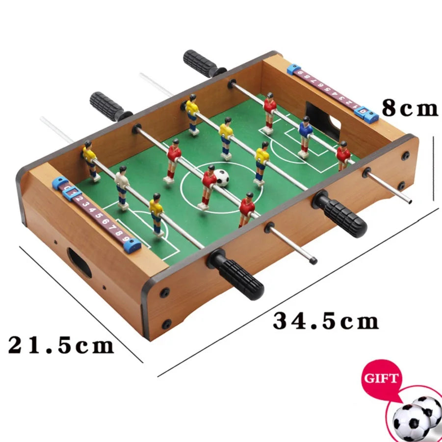 Mini Baby-Foot de Bureau — Jeu d’Interaction Famille & Cadeau Enfant