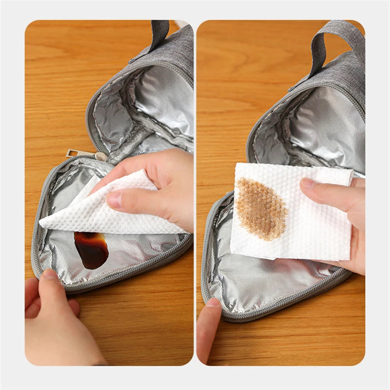 Mini bolsa aislante triangular de aluminio, enfriador térmico, bolsa de almuerzo para estudiantes, bolsa para bolas de arroz, fiambrera, bolsas de transporte para almuerzo Bento