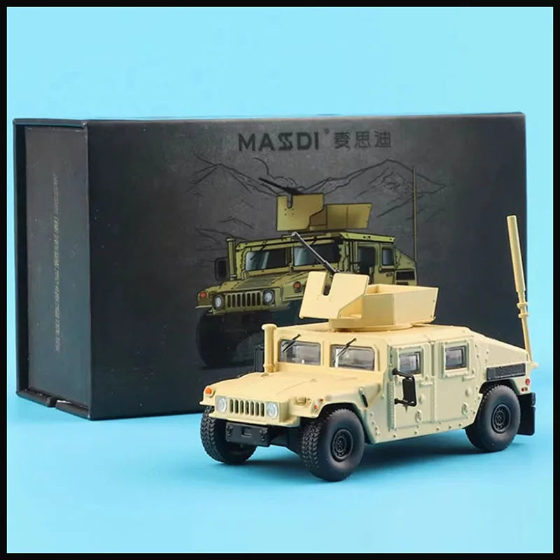Modèle militaire 1/64 en alliage — réservoir, véhicule tout-terrain, collection, cadeau, souvenir, garçon, jouet