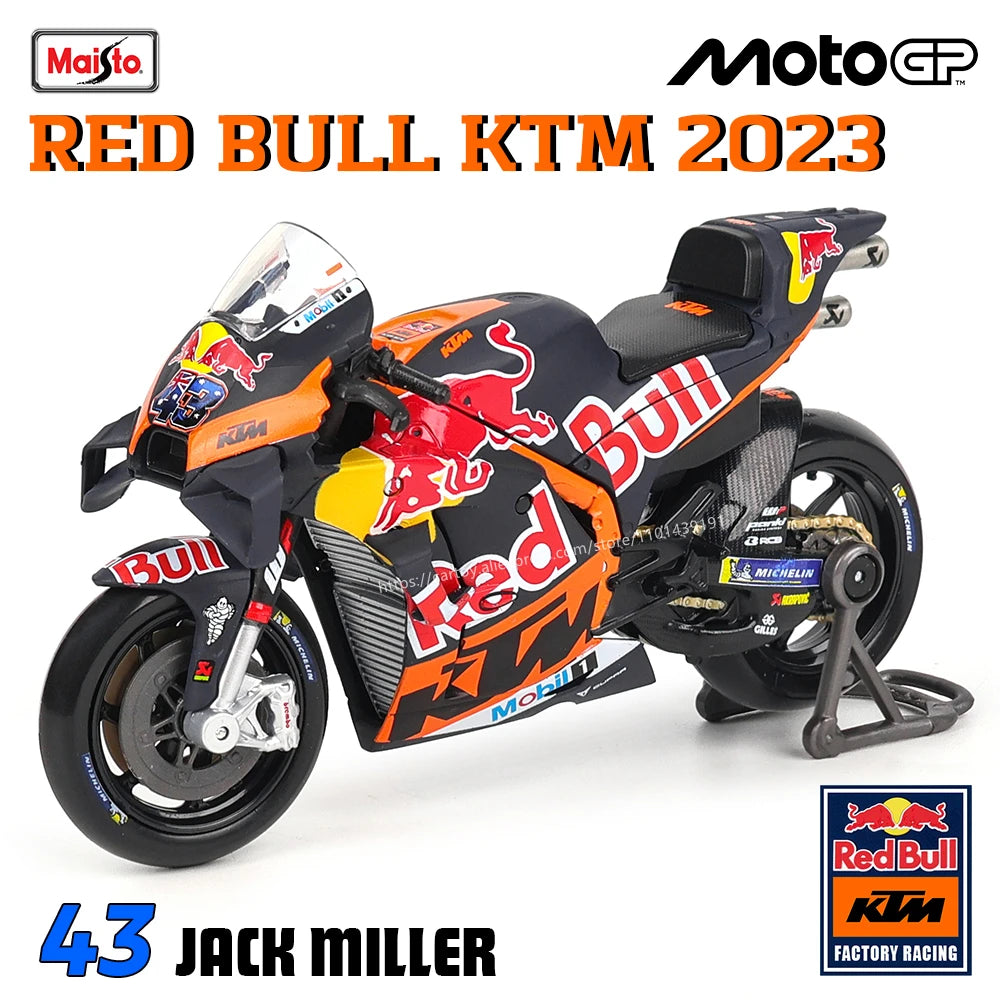 Modèle Réduit Moto GP 1:18 Champion 2024 — Alliage Moulé, Collection & Cadeau