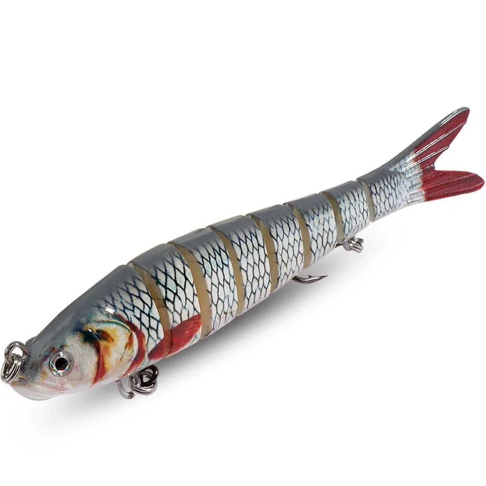 GOBAIT Swimbait 11g 16g 27g leurre multi-joint coulant lent bionique natation Pesca bar triple crochet carpe matériel de pêche appât dur