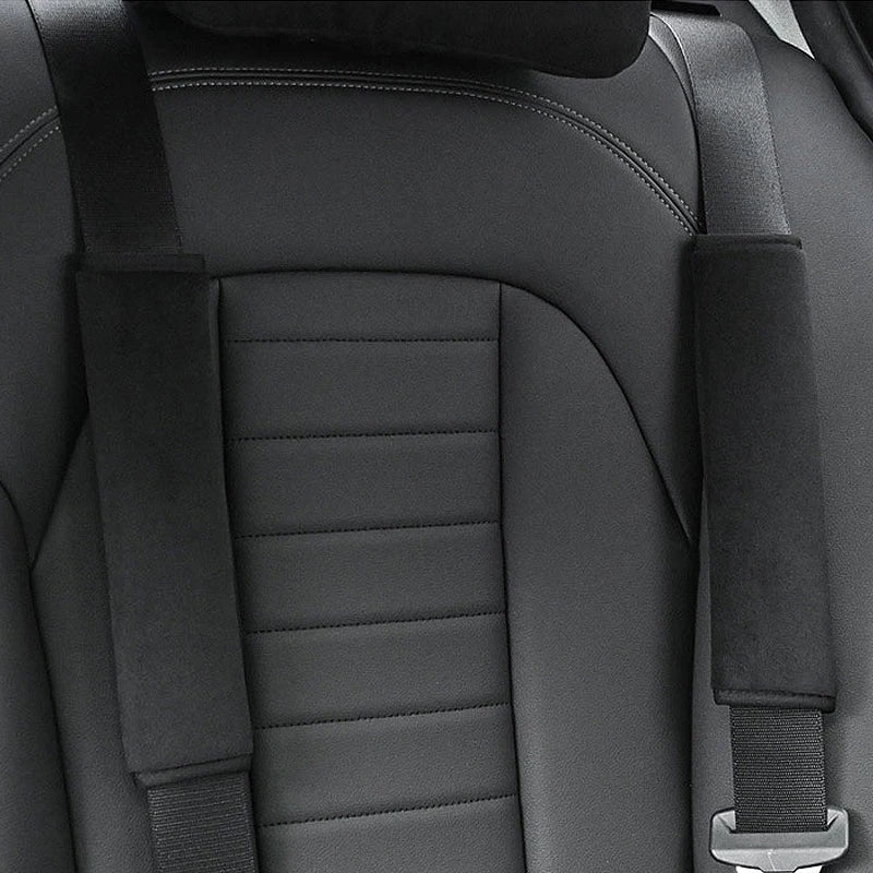 2 piezas fundas para cinturón de seguridad accesorios para coche accesorios para el hombro cinturón de seguridad para adultos