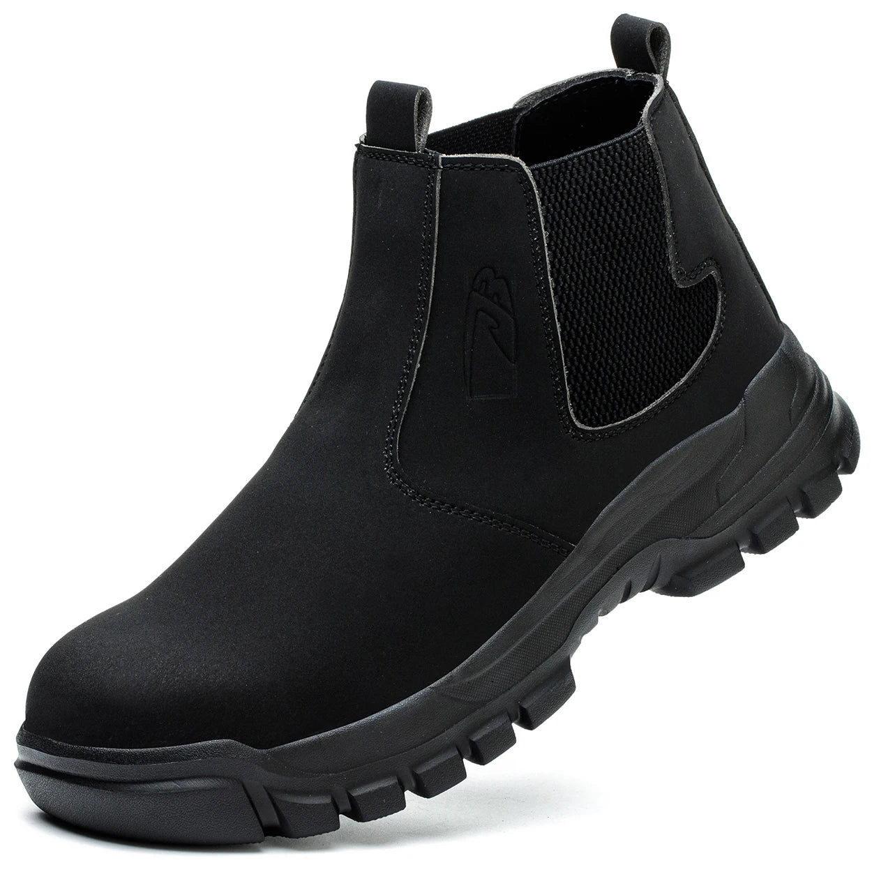 Men's Waterproof Safety Work Boots, Steel Toe Shoes, Anti-Impact and Puncture-Resistant, Tactical Hiking Boots for Outdoor Adventure