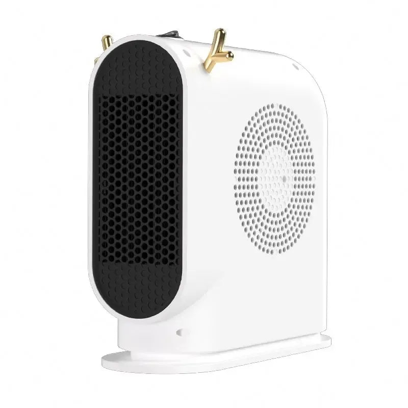 Chauffage électrique de bureau 500W, Portable, pour la maison, Thermostat Intelligent, ventilateur, chauffage électrique d'hiver, outils de chauffage