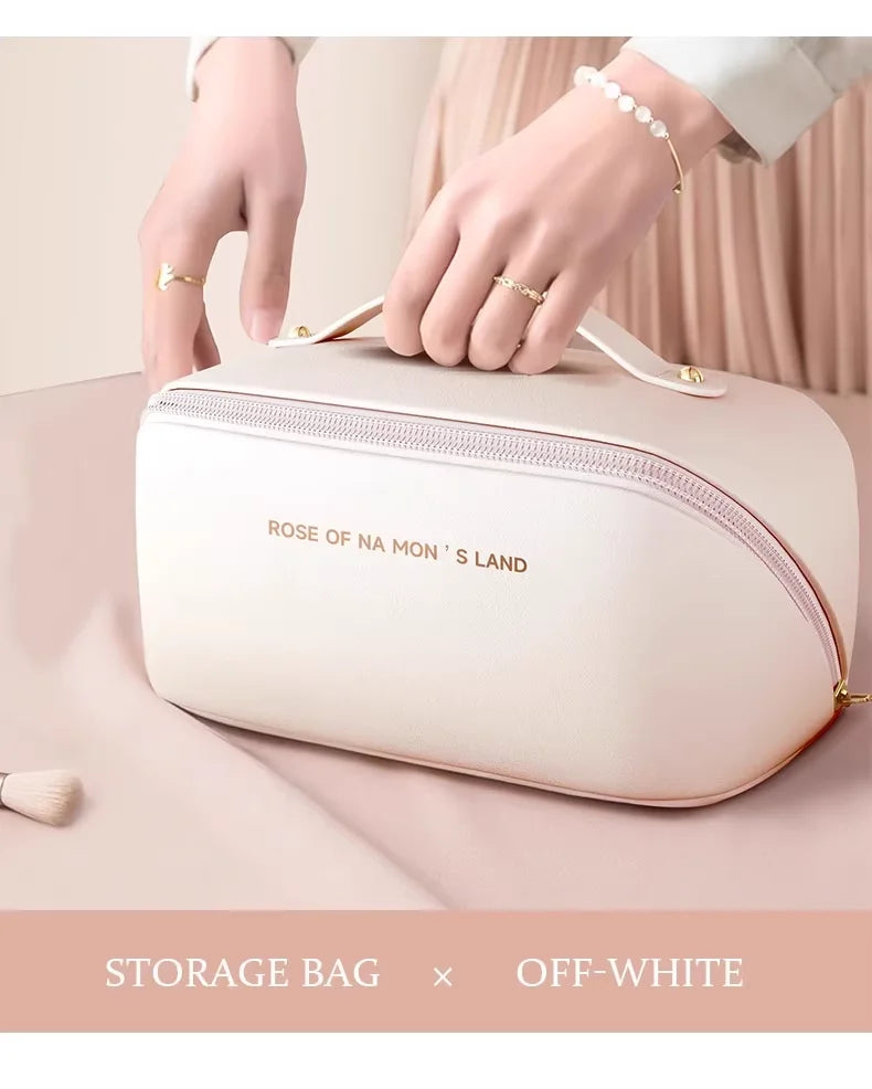 Organisateur de Maquillage Femme — Trousse de Toilette, Sac Cosmétiques Voyage