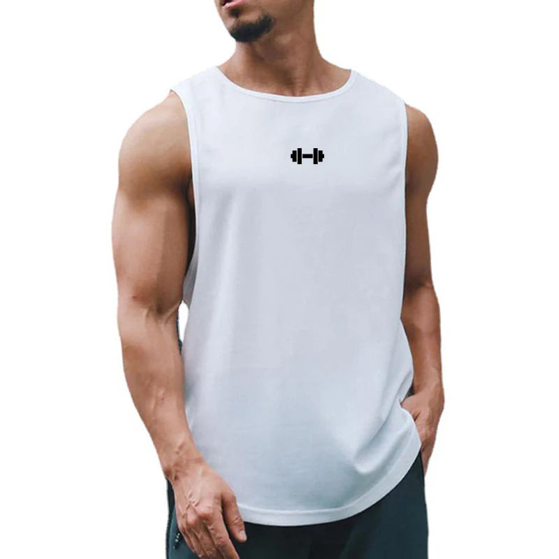 Débardeur Gym Homme — Fitness Musculation Séchage Rapide Basket-Ball