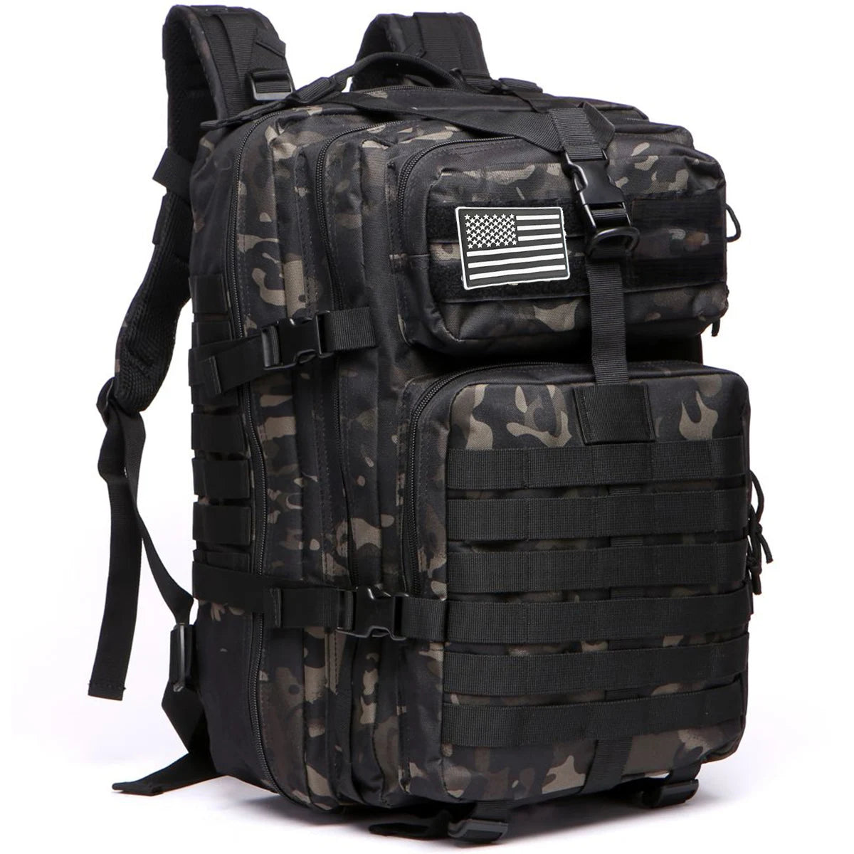 25L/50L robuste en Nylon imperméable à l'eau tactique sport Trekking pêche chasse Camping randonnée sac à dos sacs à dos en plein air