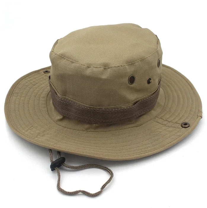 Chapeau de soleil pour hommes et femmes, casquette de Camouflage, pour Sports de plein air, seau, pêche, randonnée, chasse, 60CM