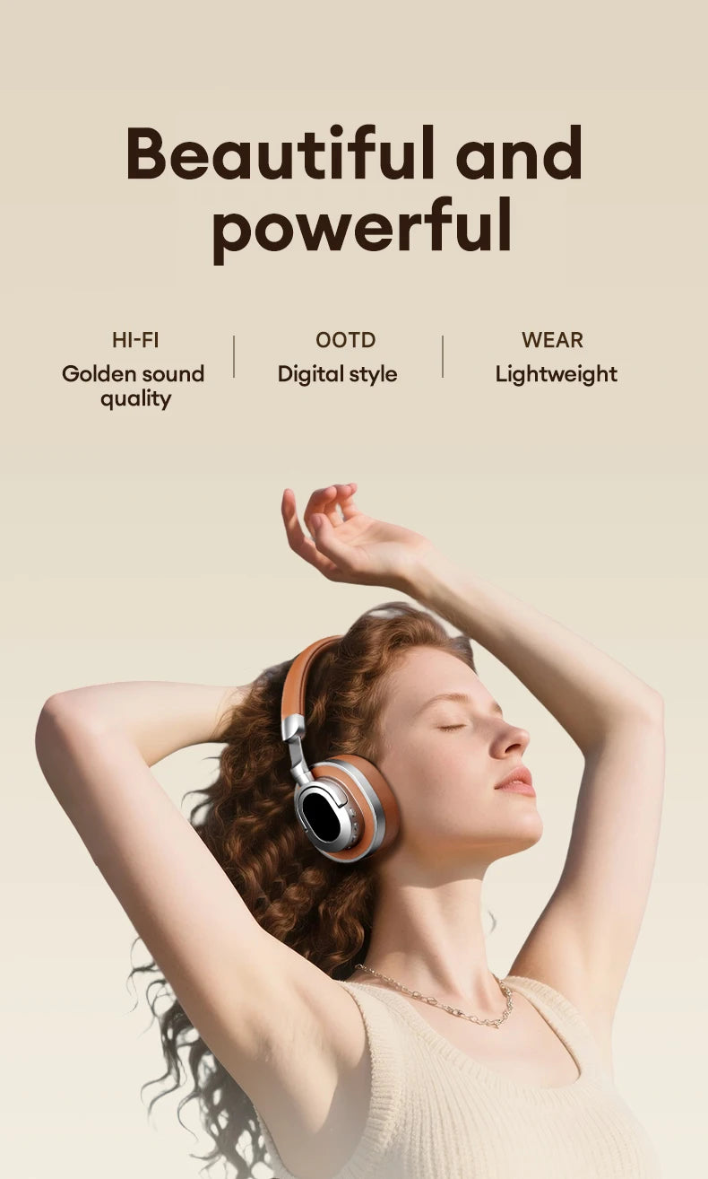 Écouteurs Bluetooth 6.0 sans fil — HD, ENC antibruit, HiFi, ultra faible latence, jeu
