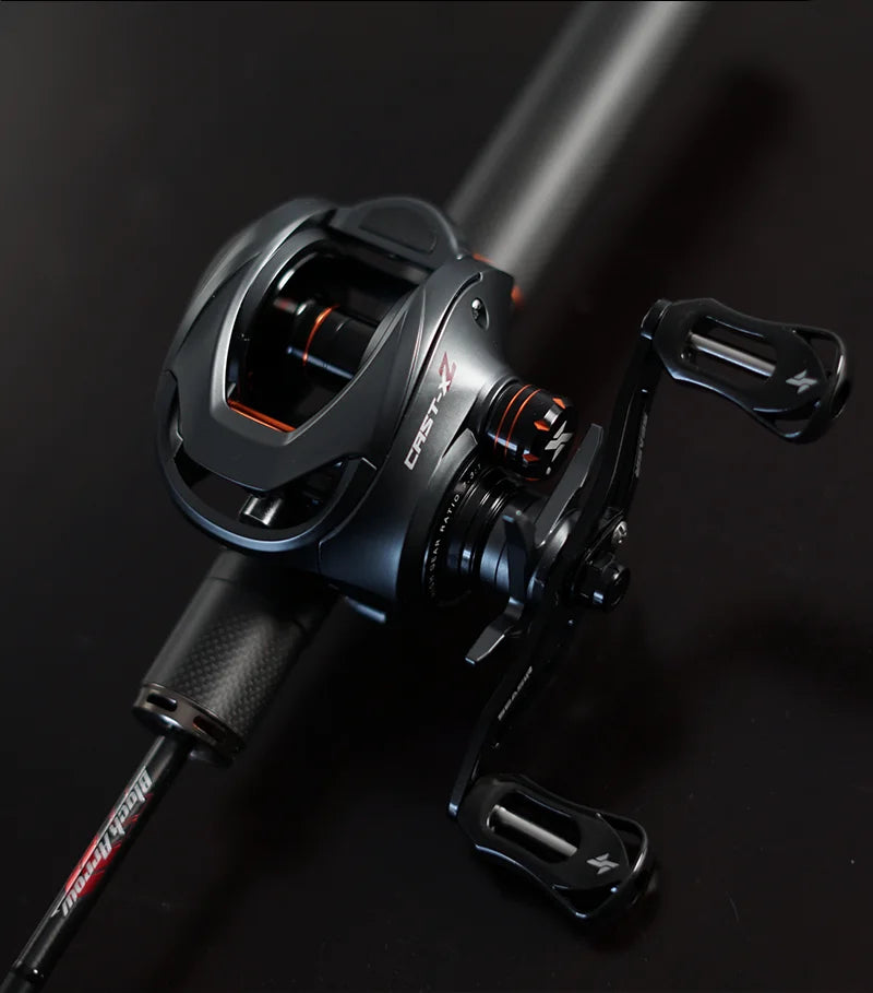 Moulinet Baitcasting SEASIR X2 — Roulement Céramique, Frein N52, 7.3:1