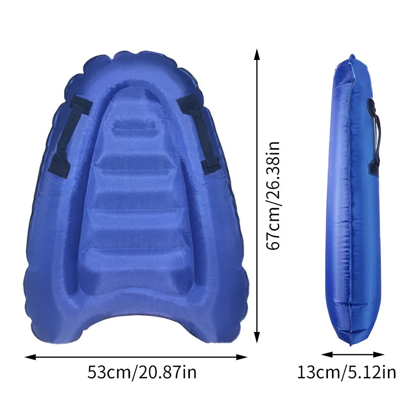 Planche de surf gonflable avec poignée, 1 pièce, pour plage, surf, natation, rangée flottante