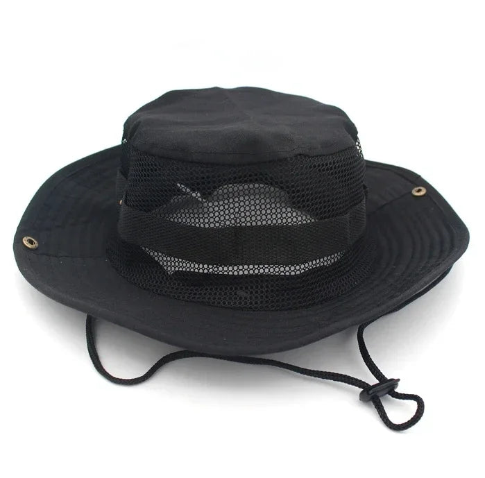 Chapeau de soleil pour hommes et femmes, casquette de Camouflage, pour Sports de plein air, seau, pêche, randonnée, chasse, 60CM