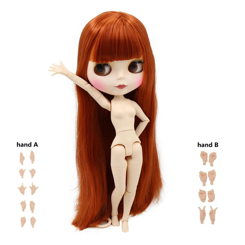 ICY DBS Blyth Muñeca de 1/6 cuerpo articulado DIY BJD juguetes de moda muñecas niña regalo oferta especial en venta con set de manos A y B