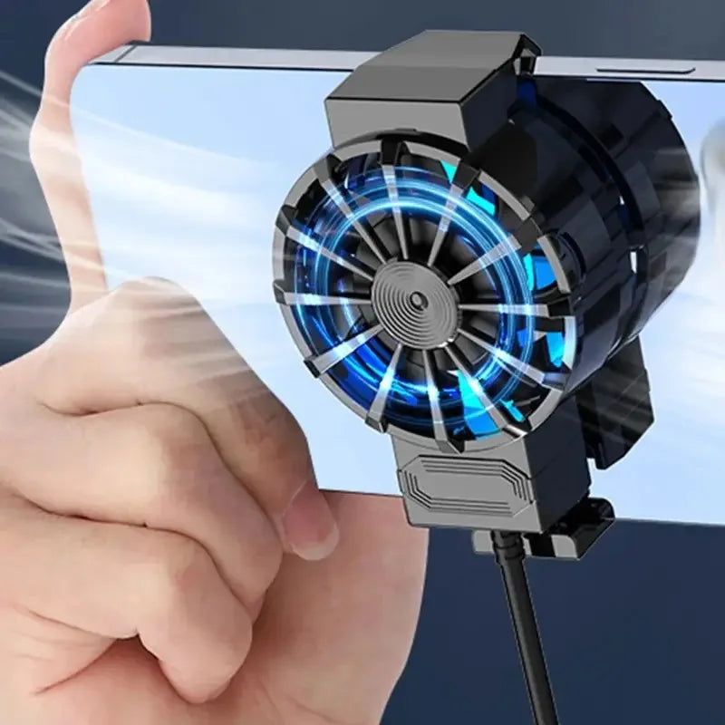 Refroidisseur Téléphone Portable USB — Mini Ventilateur Gaming & Streaming