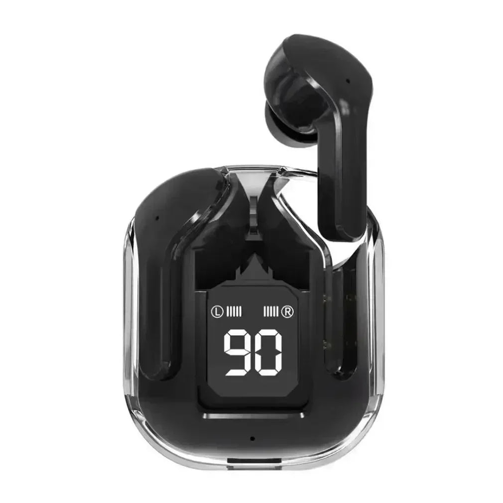 Auriculares Bluetooth inalámbricos transparentes originales T2 TWS con sonido HIFI, calidad Bluetooth para todos los smartphones