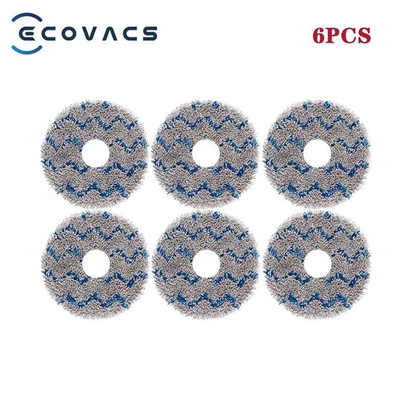 Ecovacs Deebot X1/T10 OMNI/TORBO Accessories Robot Vacuum Cleaner Parts Mop Dust Bag Hepa Filter Side Main Brush Dustbin