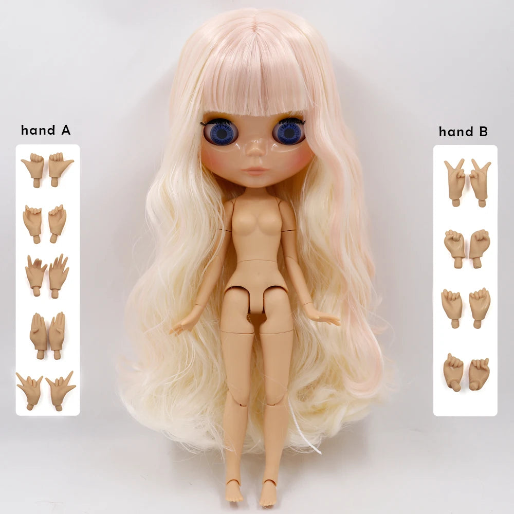 ICY DBS Blyth Muñeca de 1/6 cuerpo articulado DIY BJD juguetes de moda muñecas niña regalo oferta especial en venta con set de manos A y B