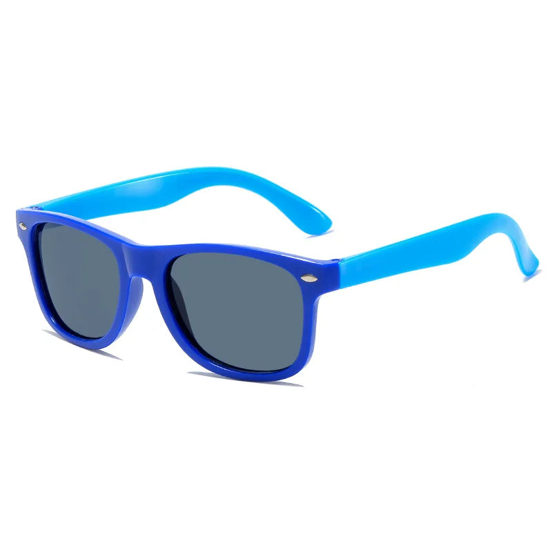 Lunettes de Soleil Enfants Assorties — Pare-Soleil Été Résistant UV Garçon Fille