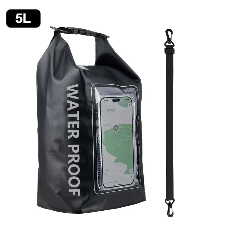 2L 5L sac sec sac de natation écran tactile extérieur étanche Kayak sac de rangement Trekking dérive Rafting surf canotage sac à dos