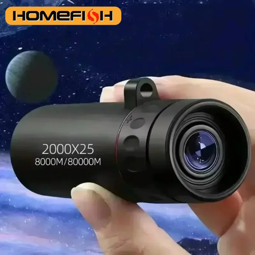 New Monocular HD Mini Portable Handheld Phone Telescope with Stand Camping Hunting Bird Watching Telescope