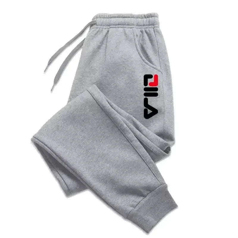 Pantalon de jogging homme — cordon, polaire, survêtement, entraînement, course, gym, fitness