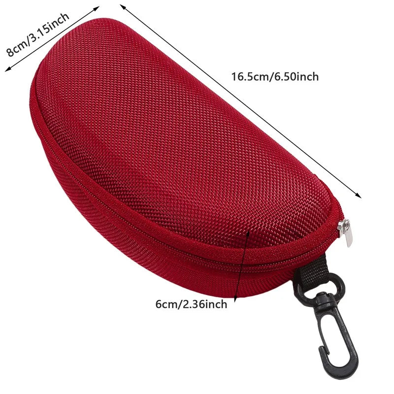 Étui à lunettes de Camouflage, boîte à fermeture éclair pour Sports de plein air, étui épais Anti-stress pour lunettes de soleil, boîte de rangement militaire Portable pour lunettes