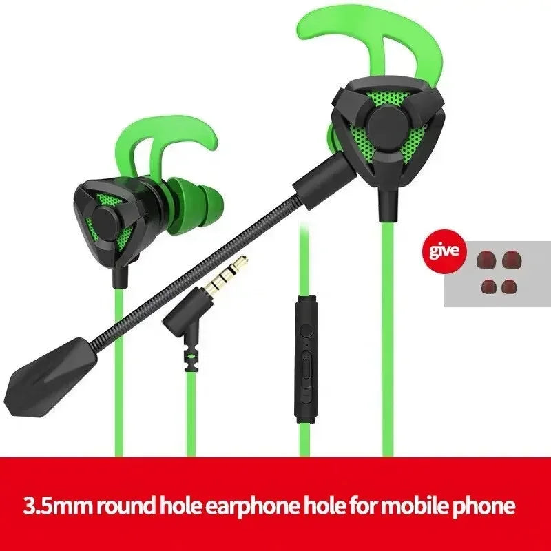 Gaming Headset Wired Headphone Gaming Earbuds with Mic for Pubg PS4 CSGO Headphone Phone Tablet Laptop Universal Gaming