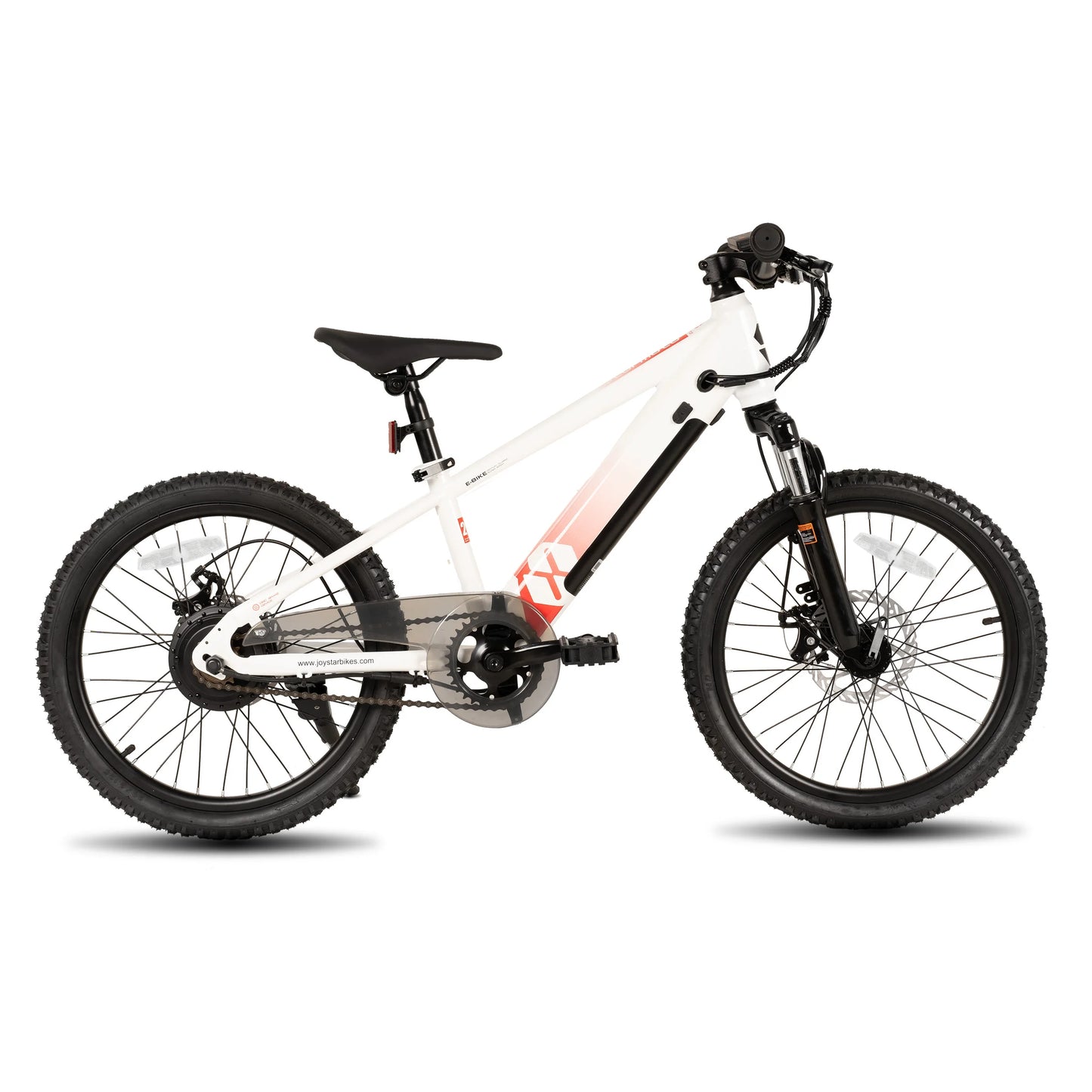 JOYSTAR Electric Bike for Kids Teens 7+ Years Old with 250W Motor, 15 Miles 15 MPH Electric Mountain Bike Safe Mini Electric Bikes