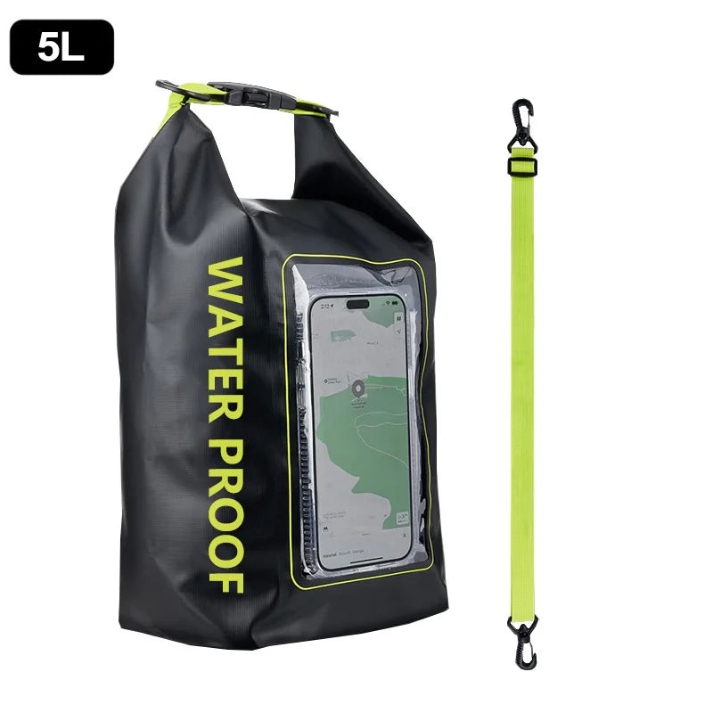 2L 5L sac sec sac de natation écran tactile extérieur étanche Kayak sac de rangement Trekking dérive Rafting surf canotage sac à dos