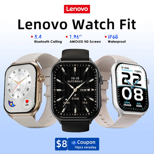 Montre connectée sport — fréquence cardiaque, écran tactile complet, appel Bluetooth, fitness
