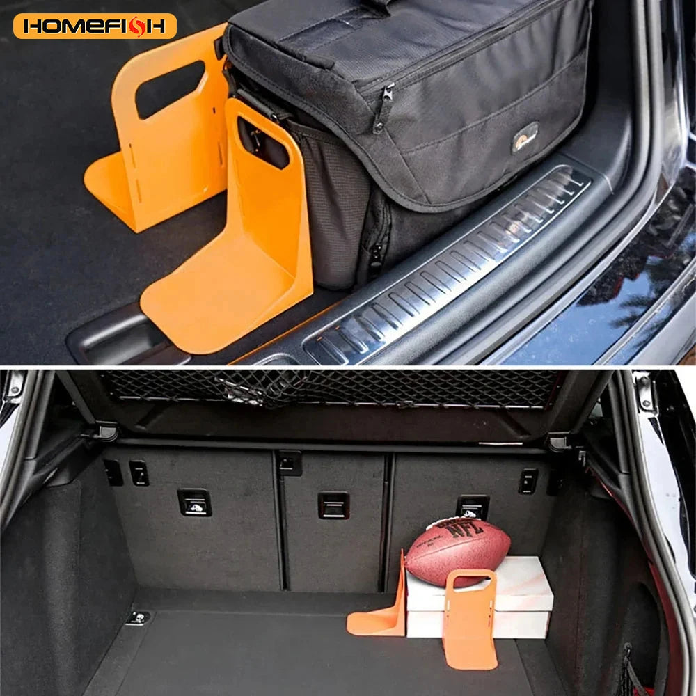2/1 Piece Multifunctional Car Trunk Organizer, Luggage Storage Holder, Anti-Collision Barrier, Tool Rack