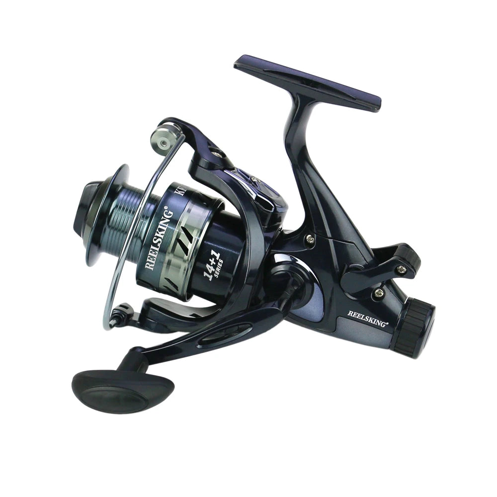 Max 8-25KG glisser 14 + 1 BB carpe avant arrière Double frein moulinet de pêche bobine en métal outils de pêche moulinet de pêche eau salée
