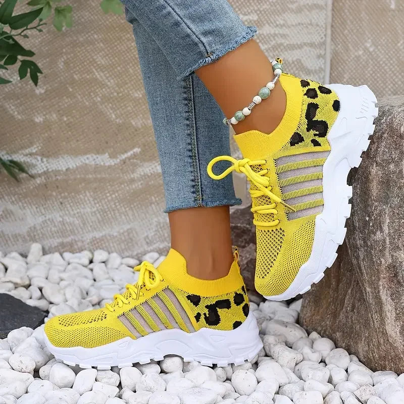 Zapatillas casuales para mujer 2025 ligeras y transpirables, alpargatas casuales para mujer, zapatillas de plataforma para mujer Tenis Feminino Basket Femme