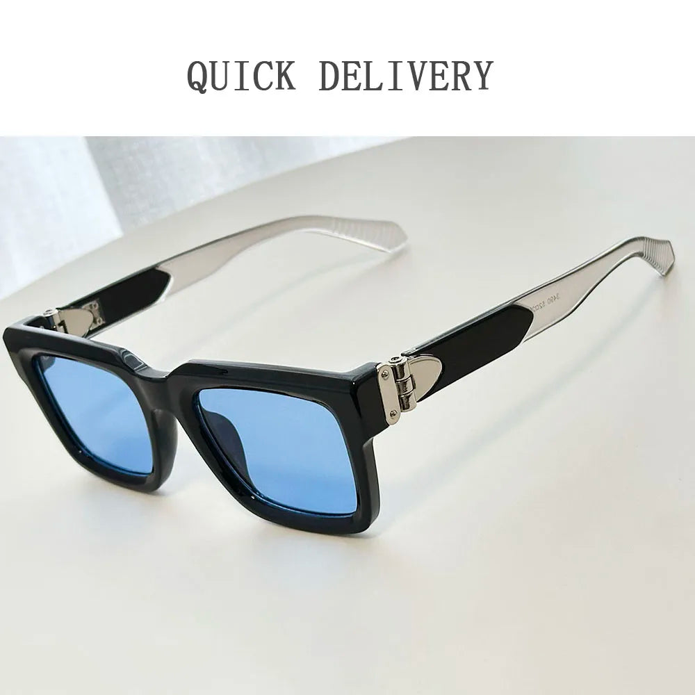 2026 Square Sunglasses Women Fashion Vintage Luxury Sunglasses Men Fashion Eyewear Gafas De Sol Hombre Luxury Women's Sunglasses