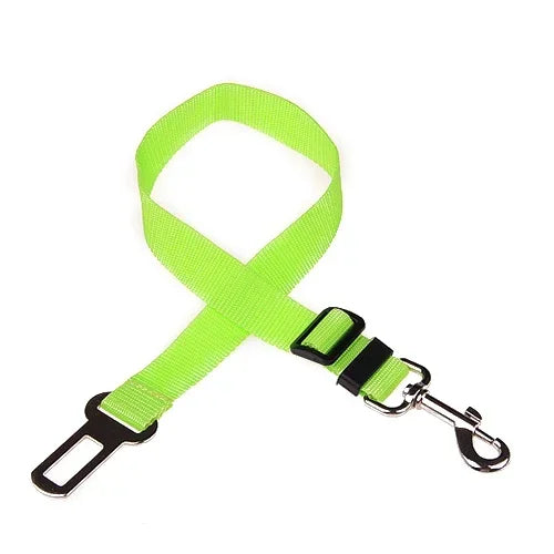 Cinturón de seguridad ajustable para mascotas, gatos, perros, asiento de seguridad para mascotas, vehículo, arnés para perros, Clip de plomo, palanca de seguridad, tracción, collares para perros, accesorios para c