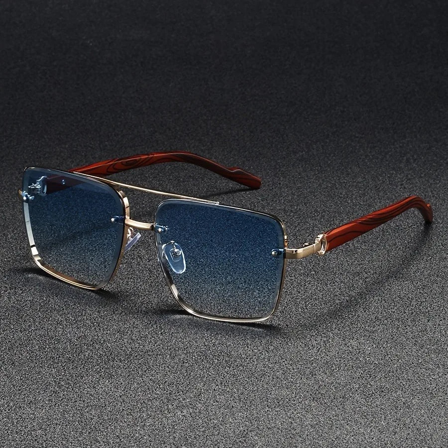 2025 Square Sunglasses Men Luxury Vintage Sunglasses Women Trendy Retro Sunglasses Hombre Lunette Soleil Femme