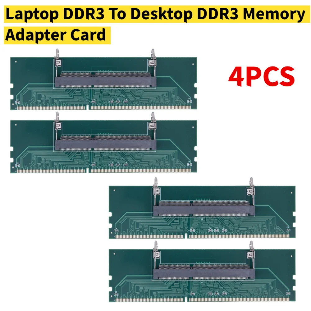 Ordinateur portable SO DDR5 RAM vers ordinateur de bureau DDR5 U-DIMM adaptateur DDR5 convertisseur de carte mémoire DDR3 DDR4 ordinateur portable vers ordinateur de bureau SO-DIMM vers carte DIMM