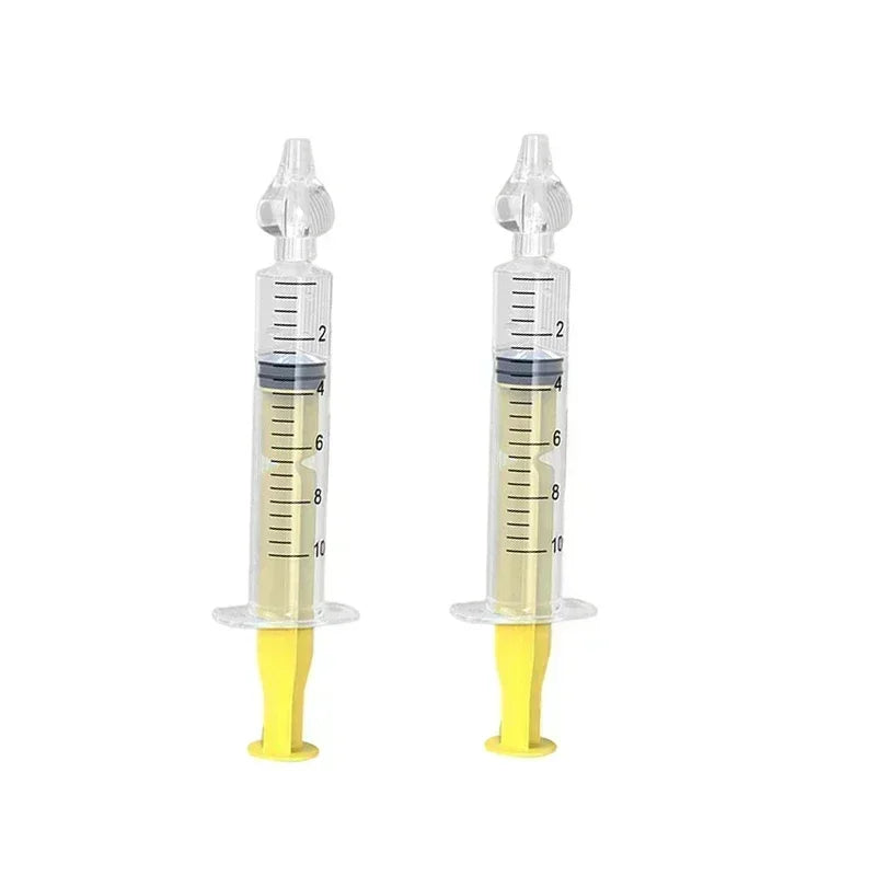 Jeringa de aspiración nasal de silicona para bebés, limpiador antártico para niños, lavador nasal para rinitis, irrigador nasal reutilizable, lavado para niños