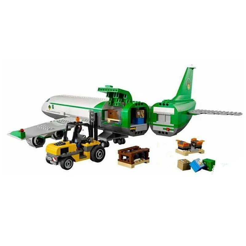 Blocs de Construction Avion de Passagers Enfants — Cabine Ouvrable Fête Anniversaire