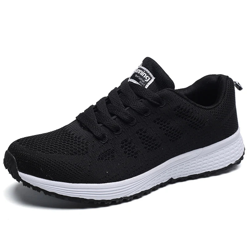 Zapatillas deportivas transpirables para mujer, zapatillas deportivas para mujer, zapatillas blancas, zapatillas ligeras para mujer 2025, calzado deportivo casual